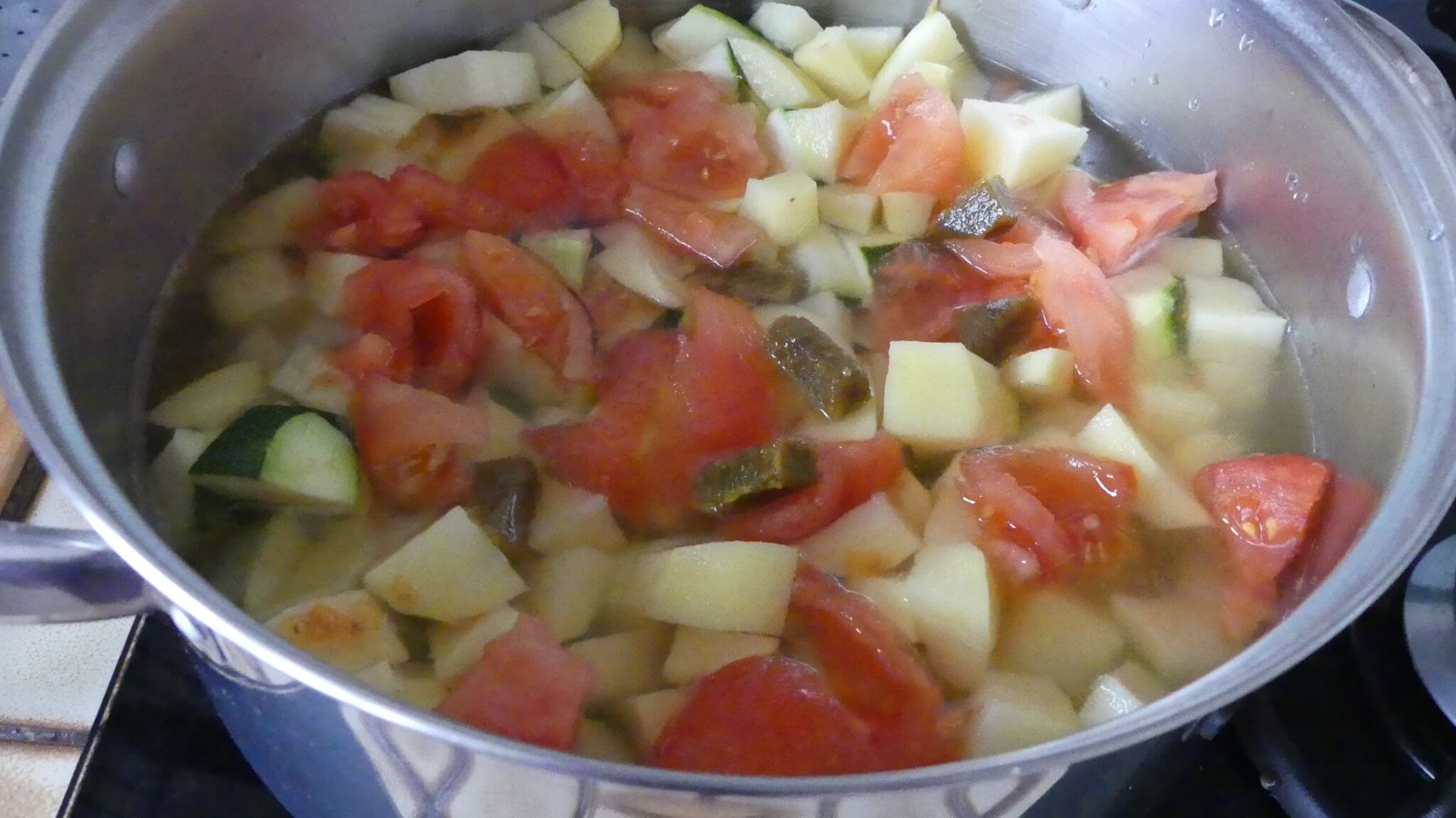 Soupe pâtes alphabet aux légumes - Withmo