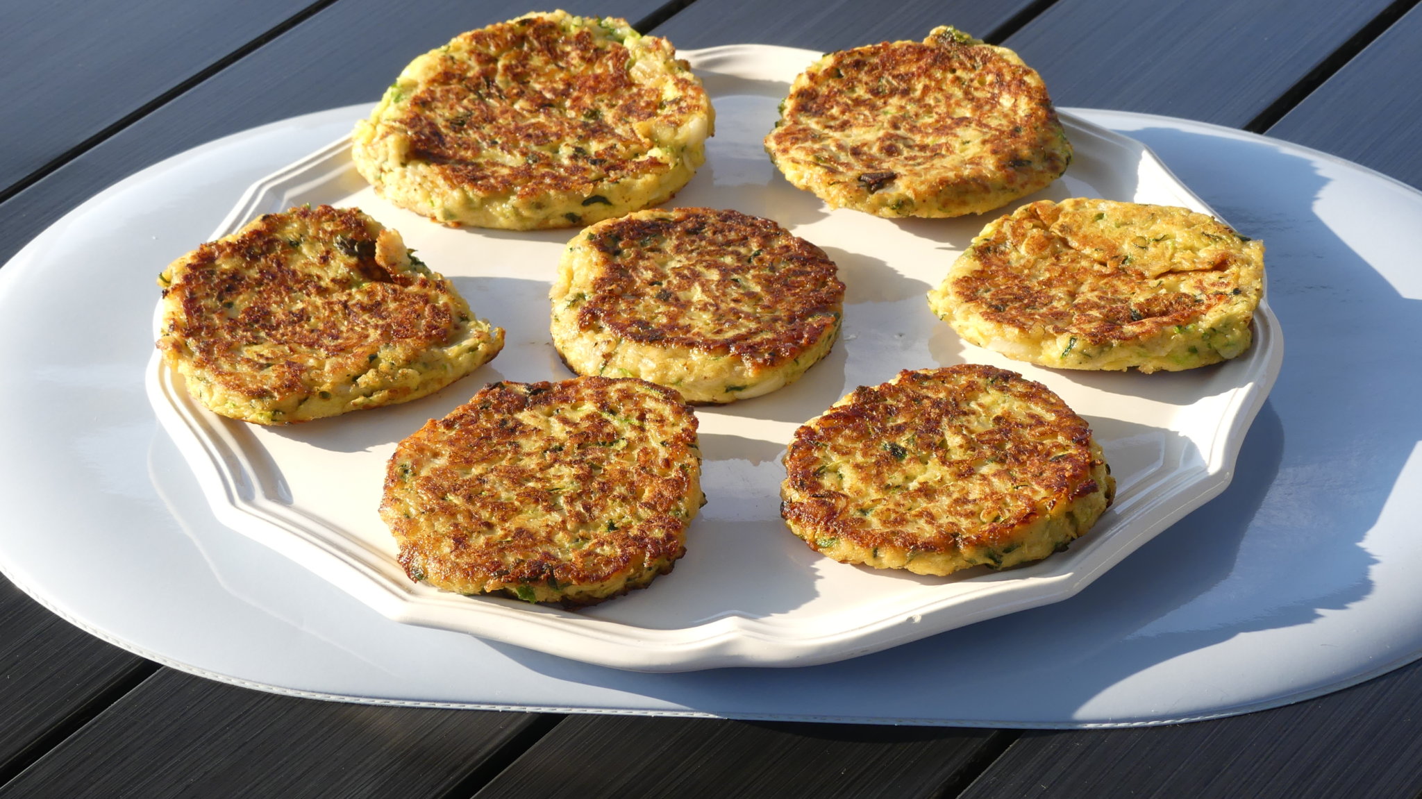 Galettes de courgettes - Withmo