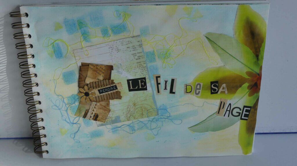 art journal withmo_perdre le fil 2