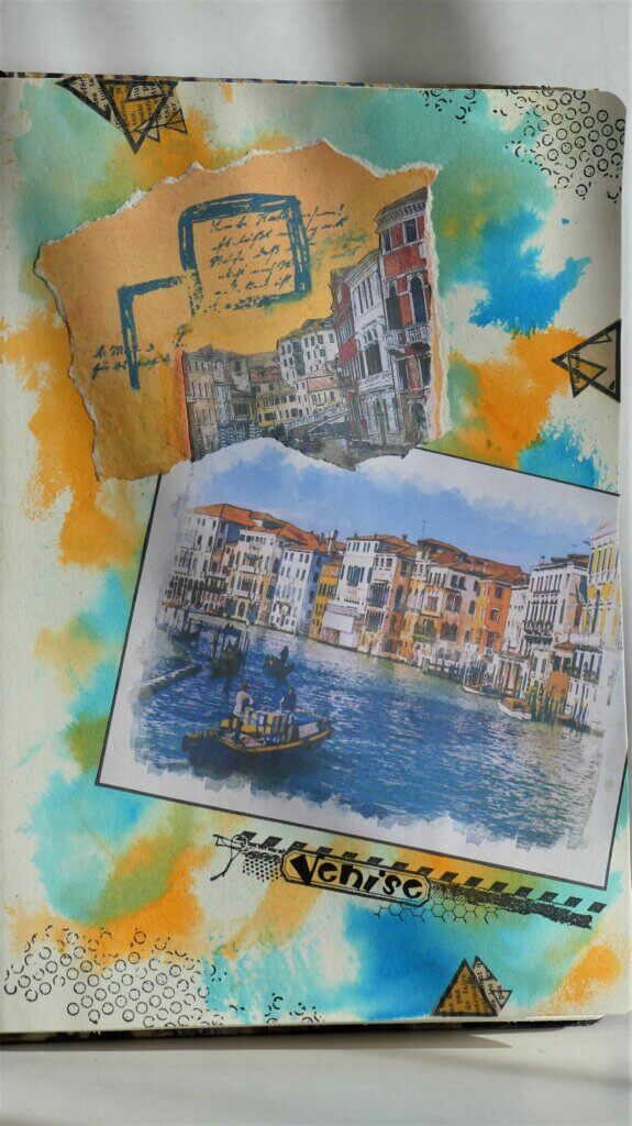 art journal withmo_page Venise