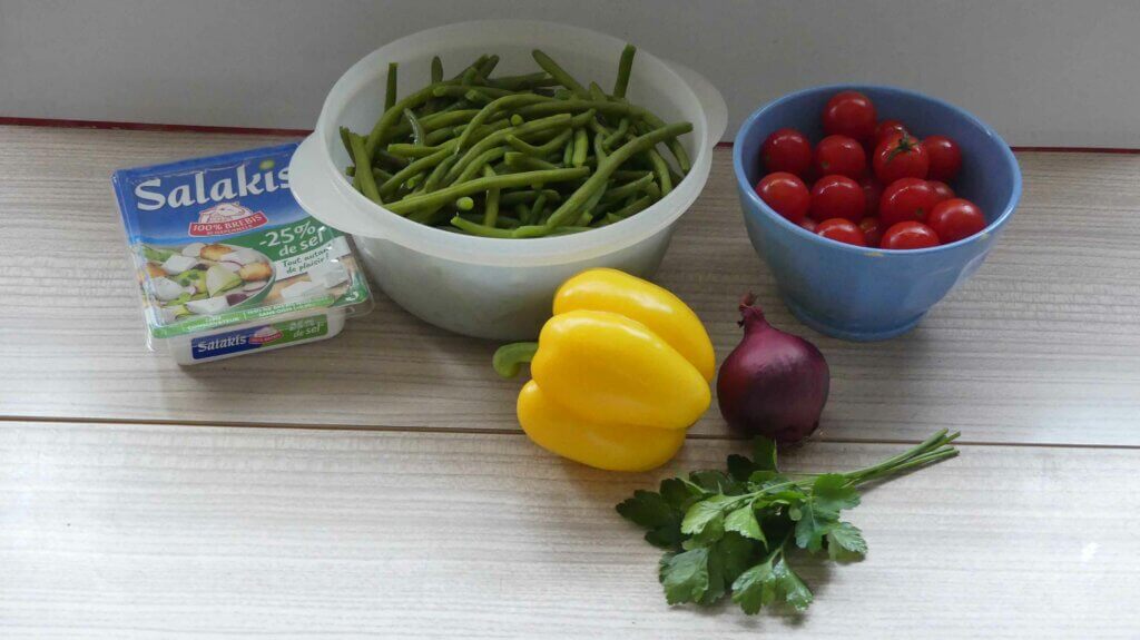 salade haricots verts a la grecque Withmo_les ingrédients