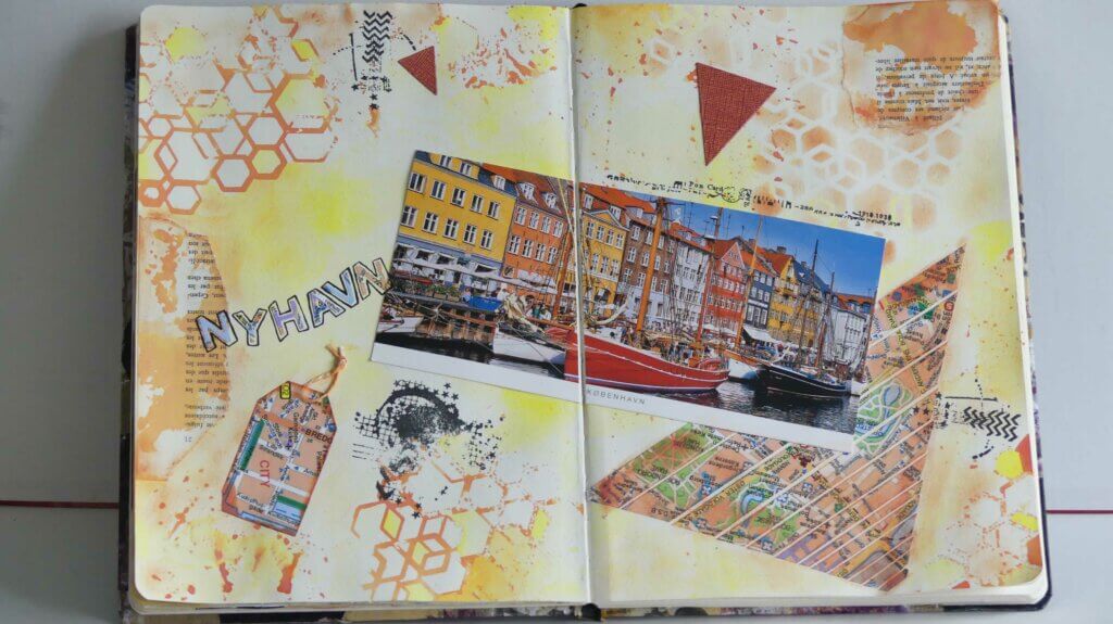 Art journal withmo_page Nyhavn 2