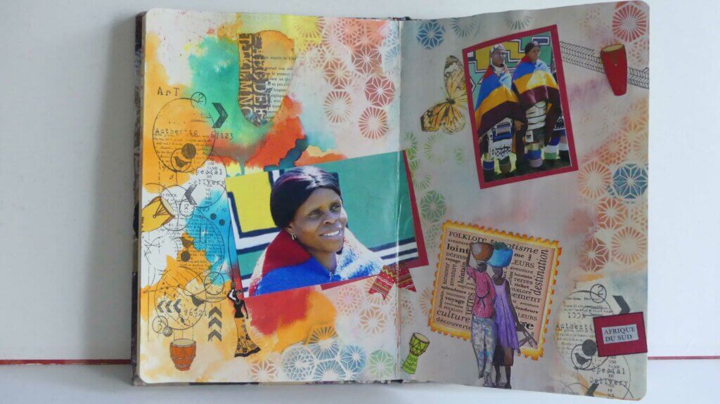 Art journal Withmo_femmes Afrique du Sud