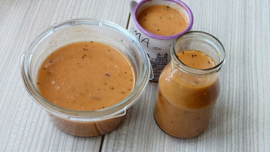 Soupe de patates douces à la tomate Withmo