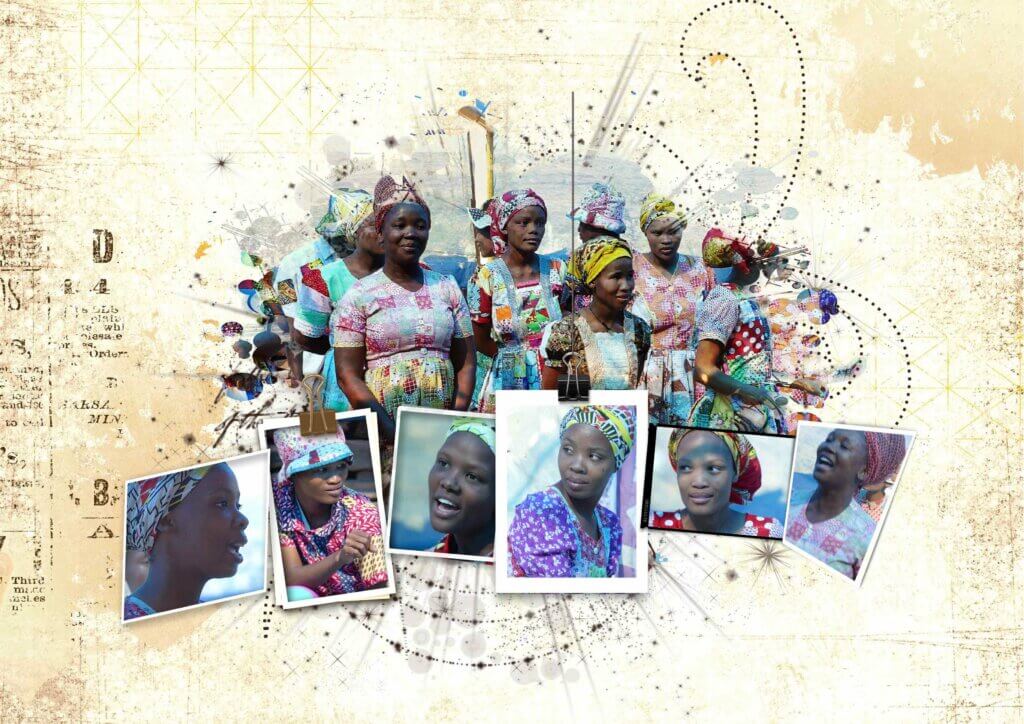 Digiscrap Withmo-Chorale à Maltahohé-Namibie