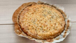 quiche courgettes bacon Withmo_fin de cuisson