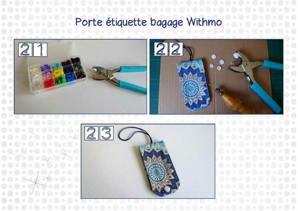 explications confection porte étiquette bagage Withmo (page 6)