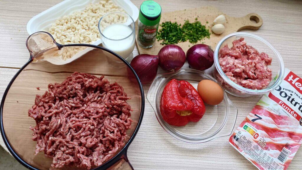 pain de viande Withmo_les ingrédients
