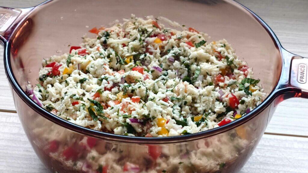taboulé de chou fleur Withmo