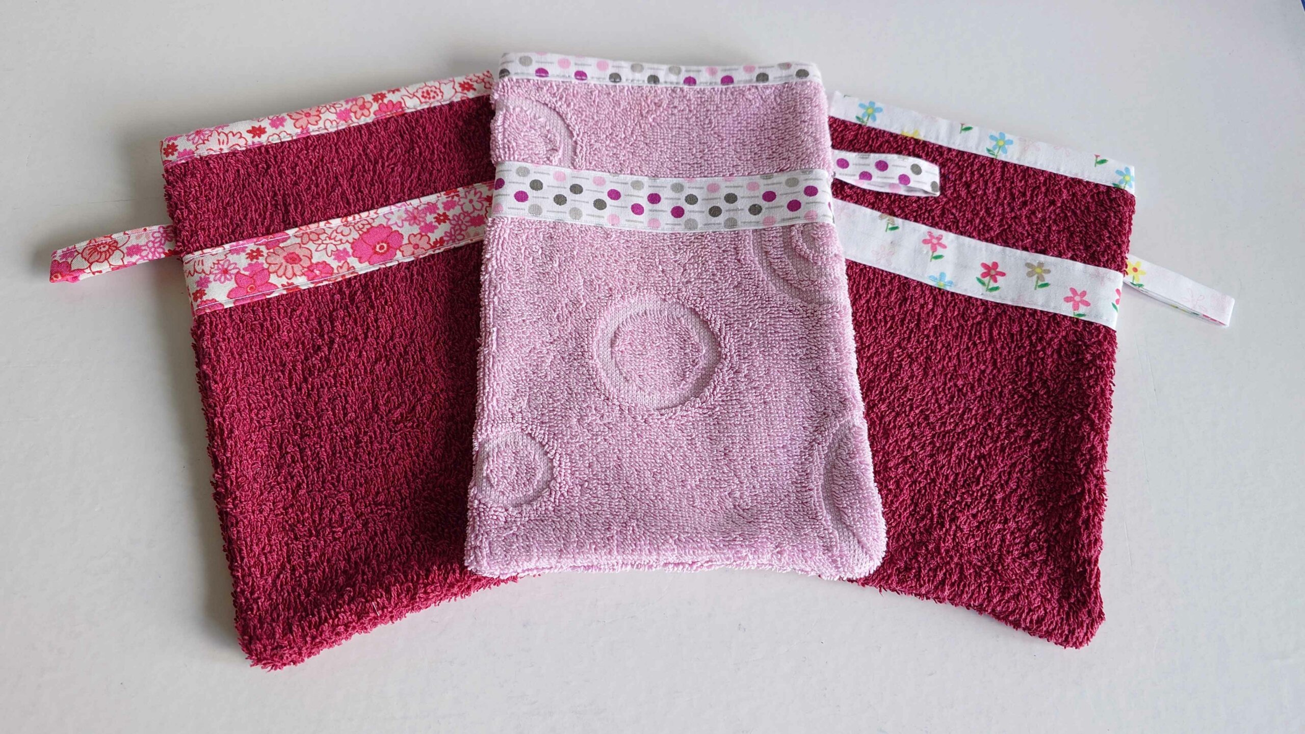 gants de toilette Withmo