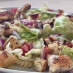 salade de pâtes façon César 1
